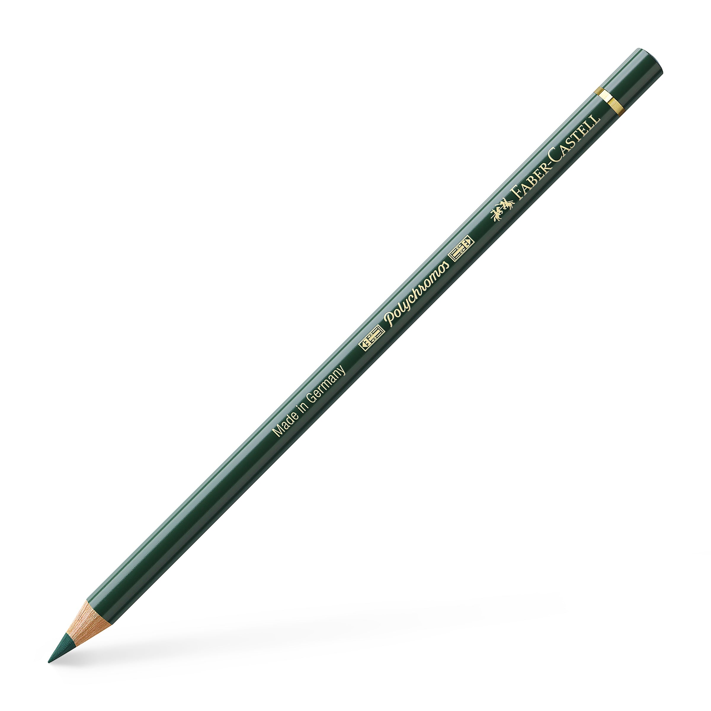 Faber-Castell Polychromos Coloured Pencils - Brown or Green