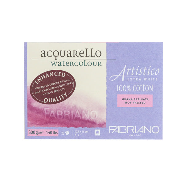 Fabriano Artistico Extra White Watercolour Paper Blocks