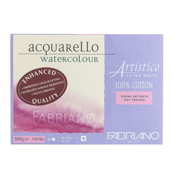 Fabriano Artistico Extra White Watercolour Paper Blocks