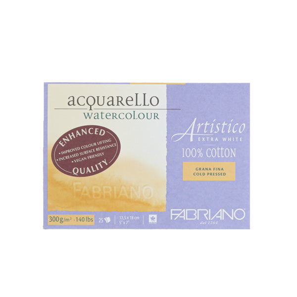 Fabriano Artistico Extra White Watercolour Paper Blocks