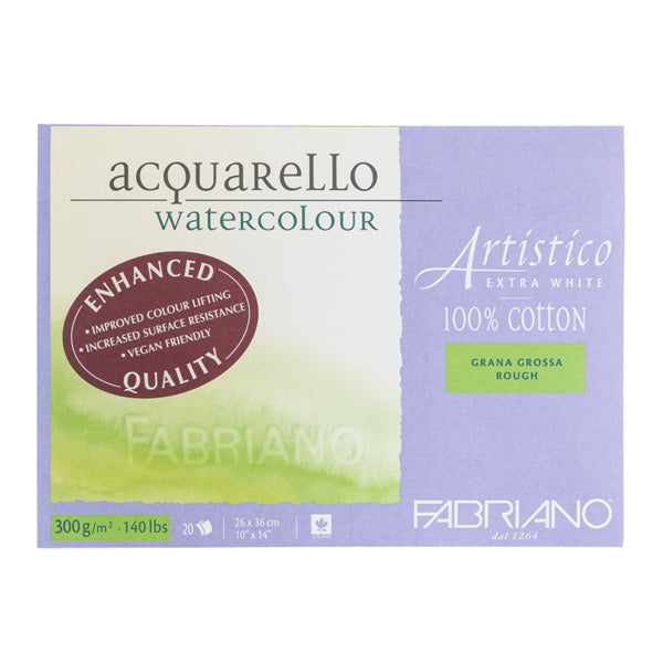 Fabriano Artistico Extra White Watercolour Paper Blocks
