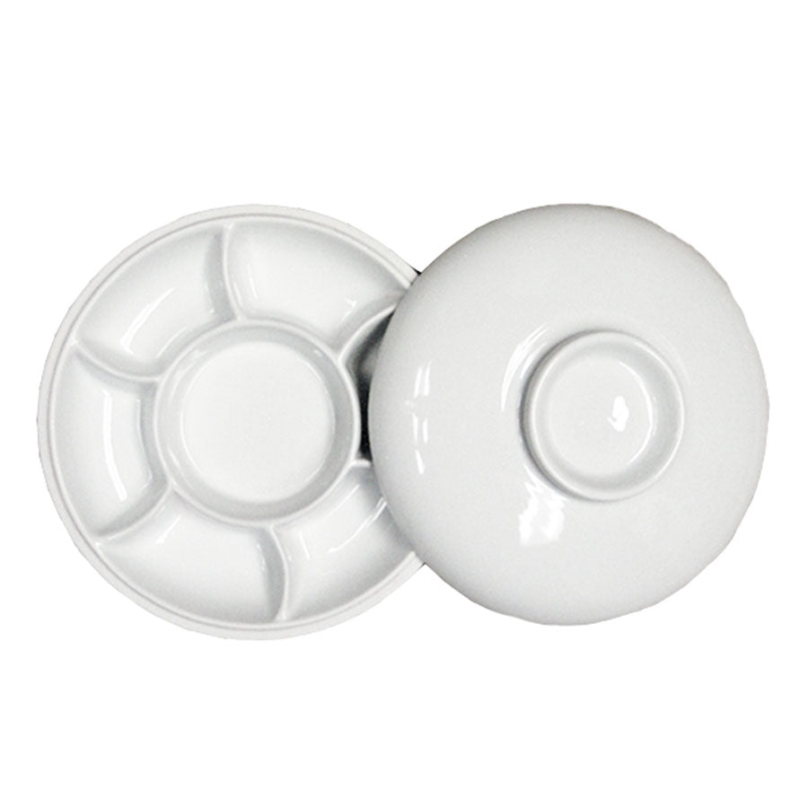 FC Art Ceramic Mixing Tray with Cover