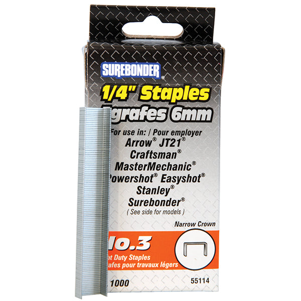 Surebonder Staples for Staple Guns