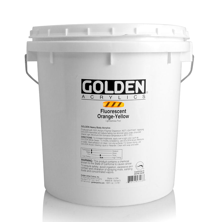 GOLDEN Heavy Body Acrylics - Green or Orange