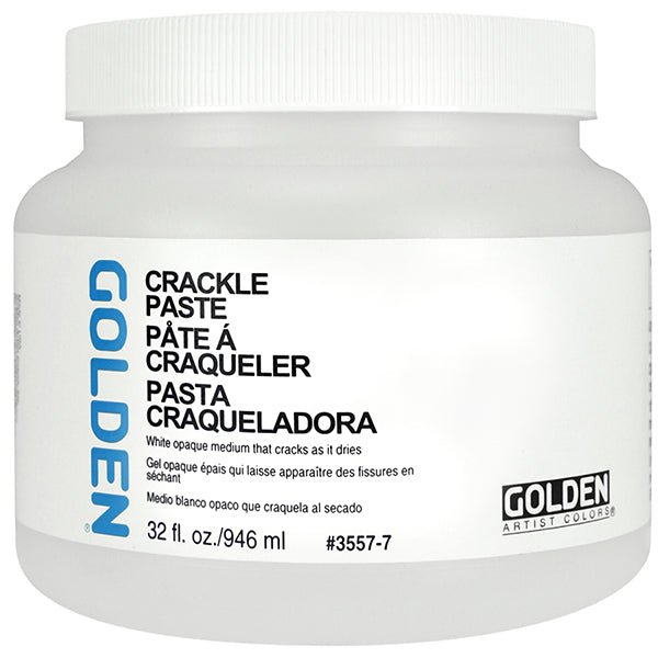 GOLDEN Crackle Pastes