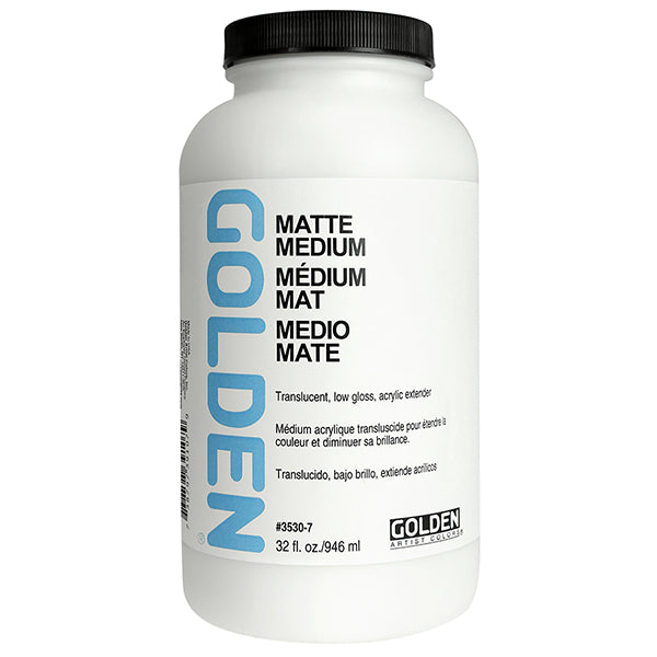 GOLDEN Matte Mediums