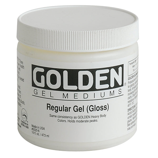 GOLDEN Regular Gel Mediums