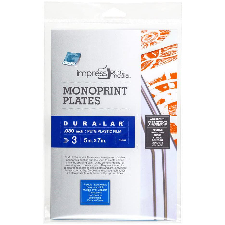 Grafix Monoprinting Plates - Packs of 3