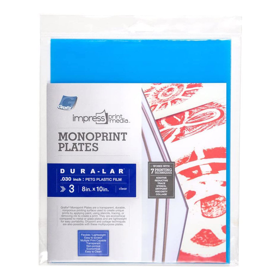 Grafix Monoprinting Plates - Packs of 3