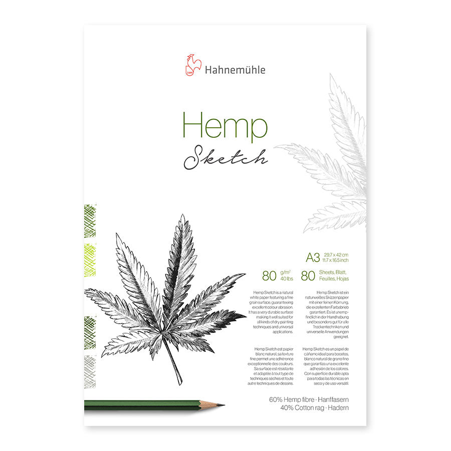 Hahnemühle® Natural Hemp Sketch Pads