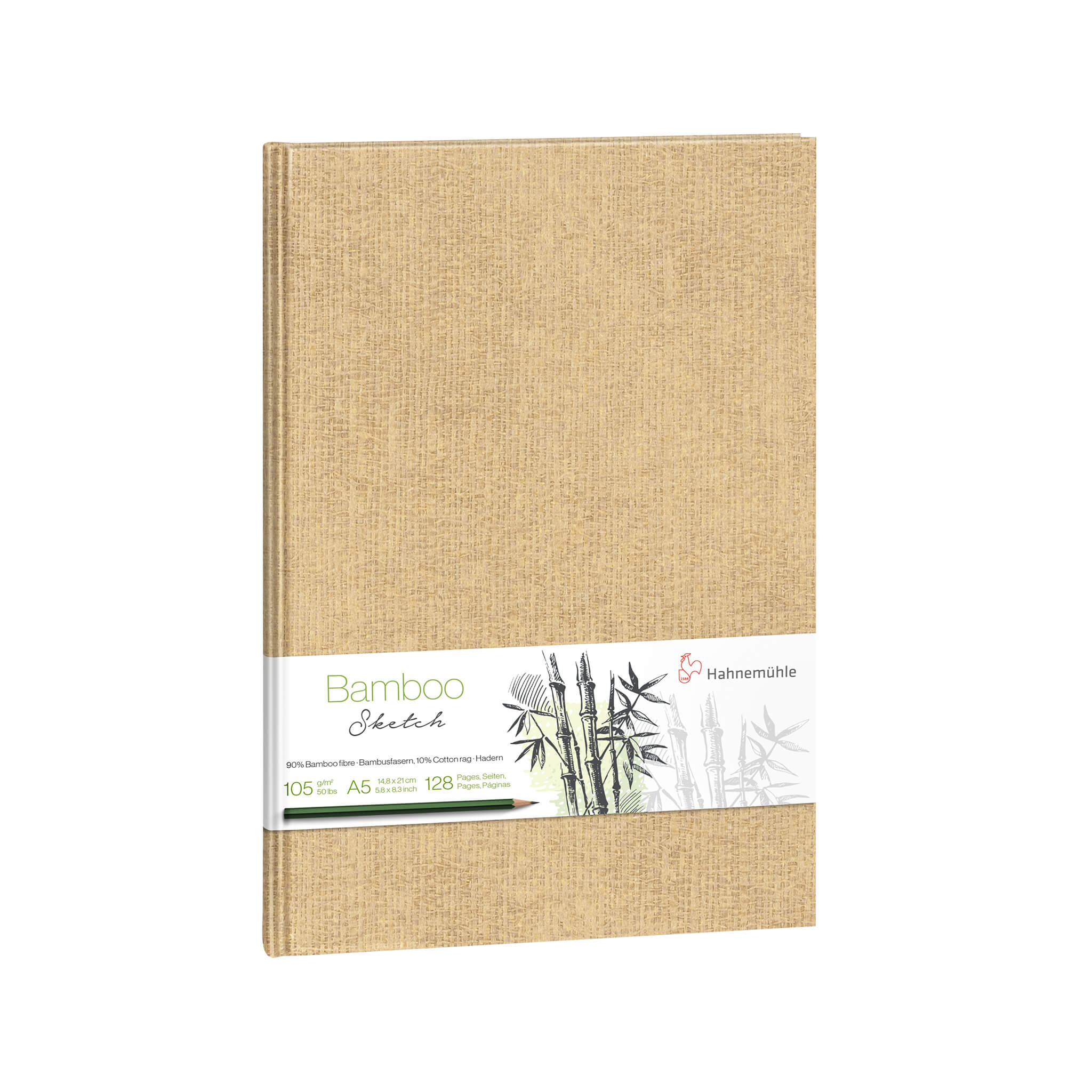 Hahnemühle® Natural Bamboo Sketch Journals 105gsm