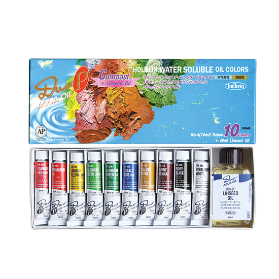 Holbein Duo Aqua Oils Set of 10