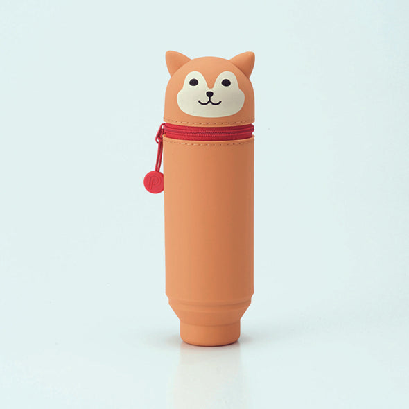 PuniLabo Silicone Standup Pencil Cases - Animals