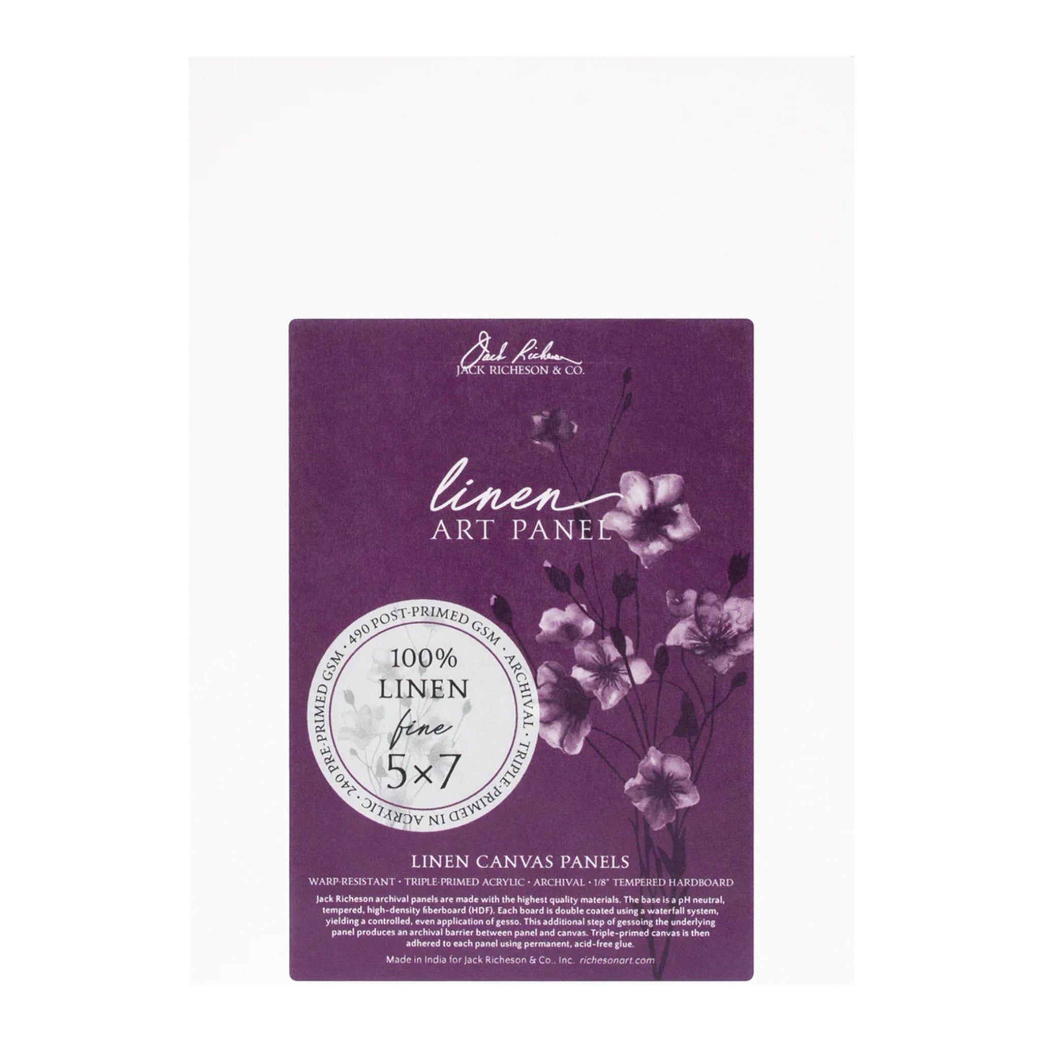 Richeson Linen Canvas Panels - Fine