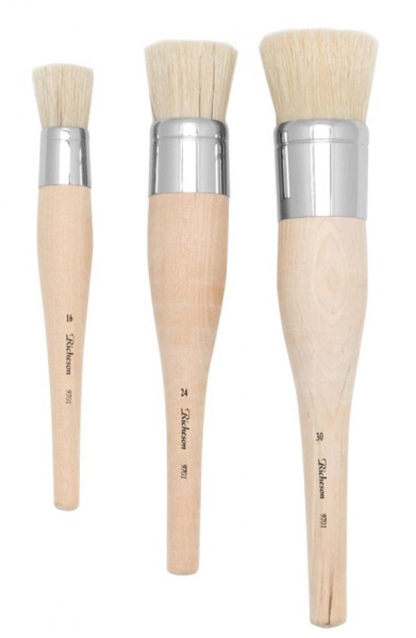 Bristle Stencil Brush 16 Round