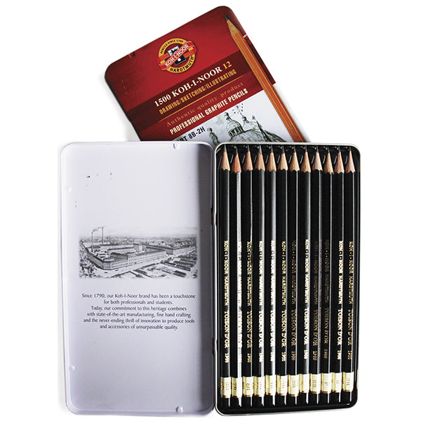 Koh-I-Noor Toison d'Or Pencils - Artist Set of 12