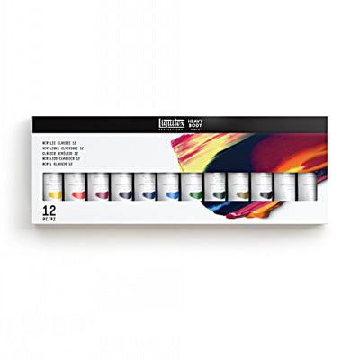 Liquitex Professional Heavy Body Acrylics Set of 12 - Classic