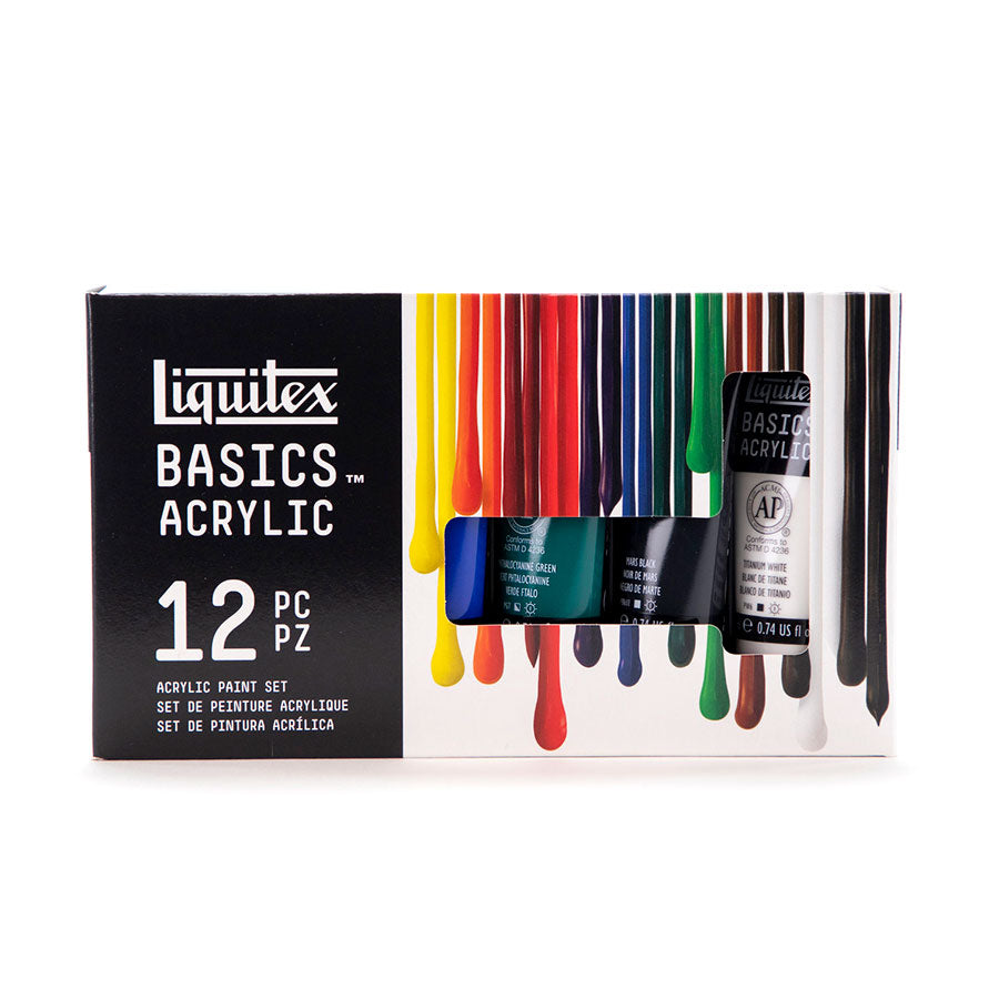 Liquitex BASICS Acrylic Set of 12