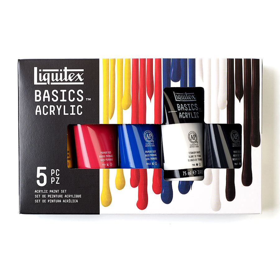 Liquitex BASICS Acrylic Set of 5