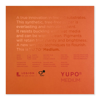 YUPO Synthetic Paper Pads - Medium