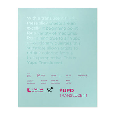 YUPO Synthetic Paper Pads - Translucent