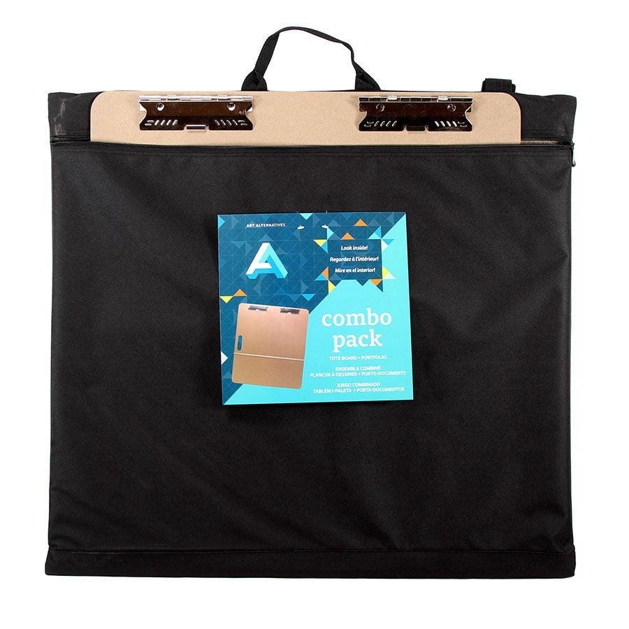 Art Alternatives Artist's Essential On-the-Go Portfolio + Tote Board Combo 23" x 26"