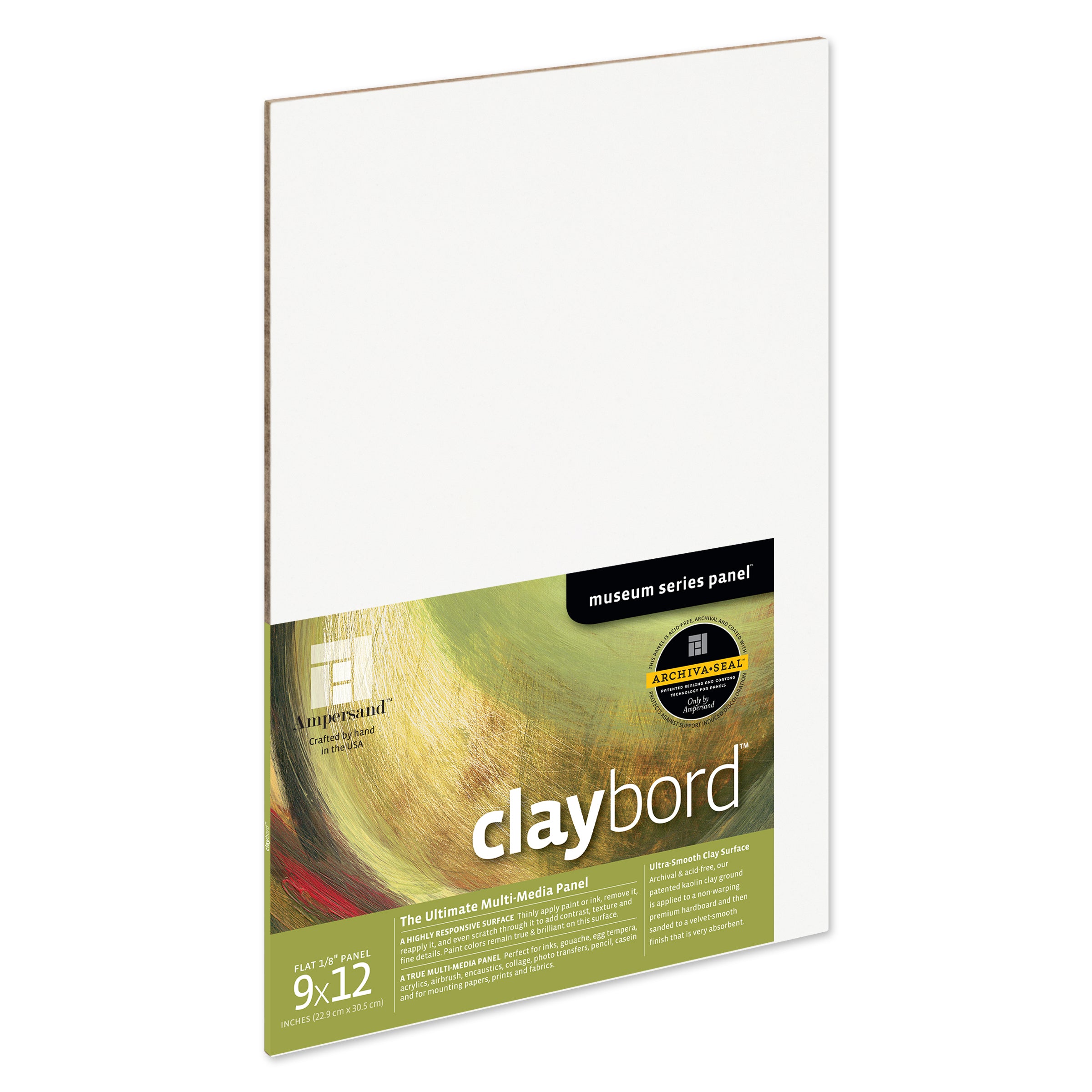 Ampersand Claybord Panels 1/8" Profile