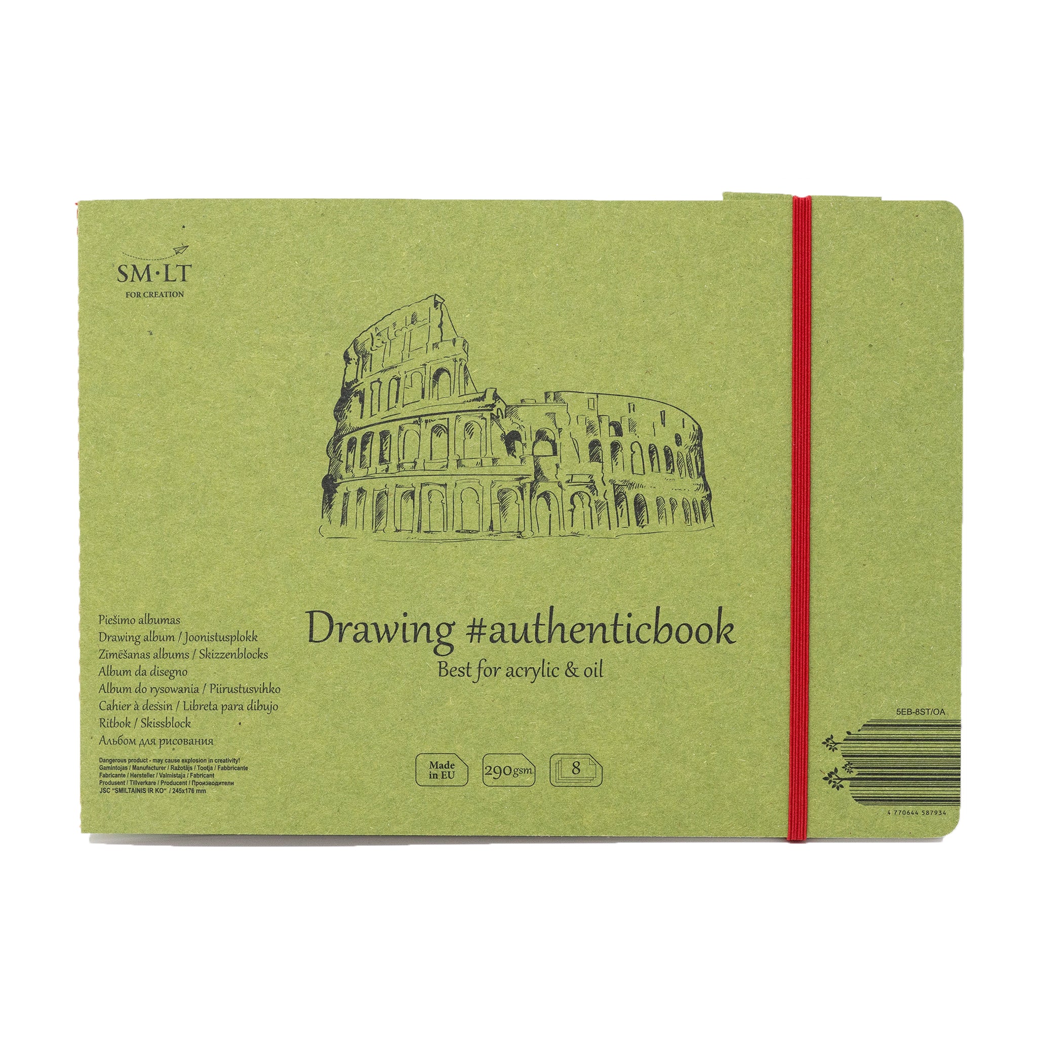 SM•LT #authenticbook Acrylic Album – 9" x 7"