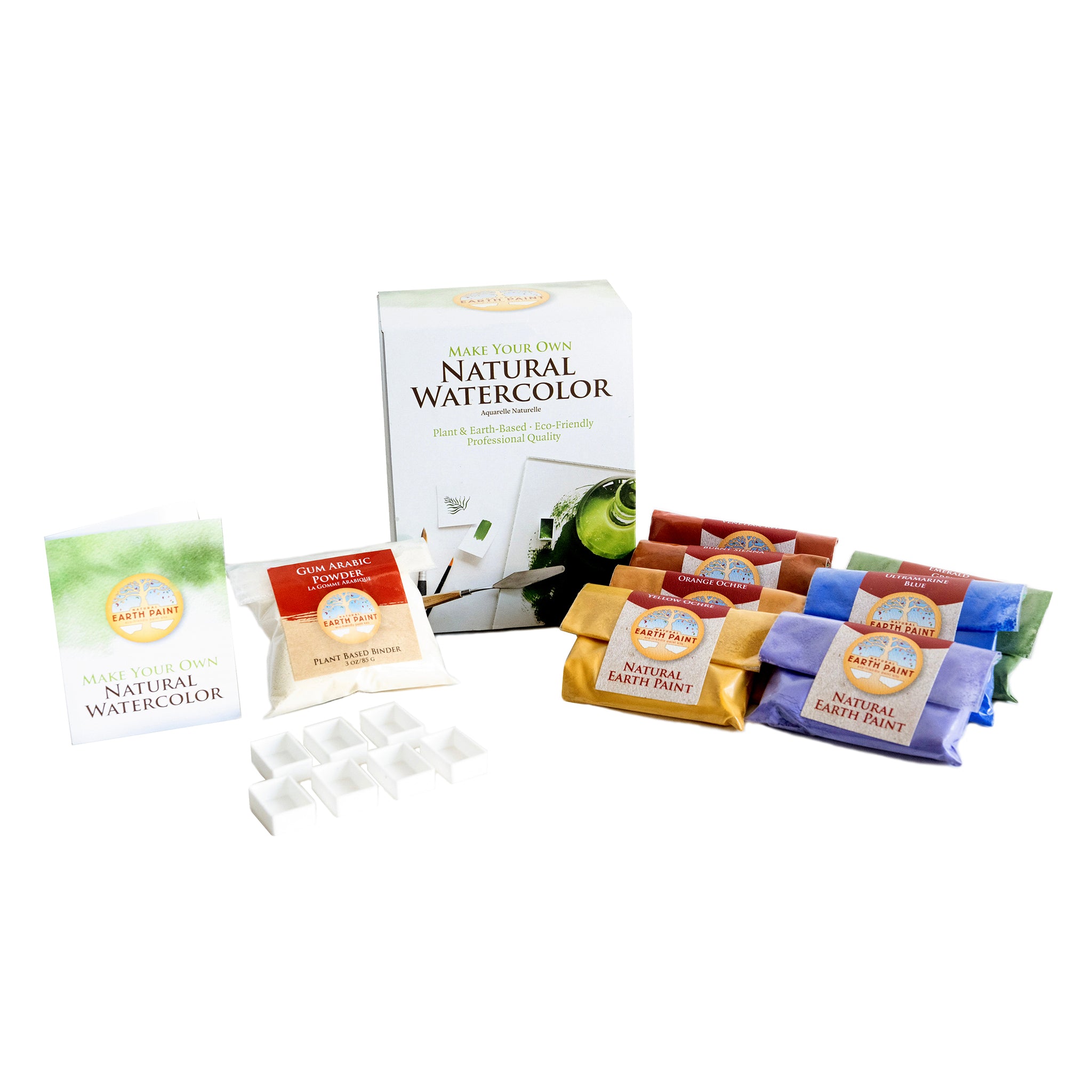 Natural Earth Paint Natural Watercolor Kit of 17