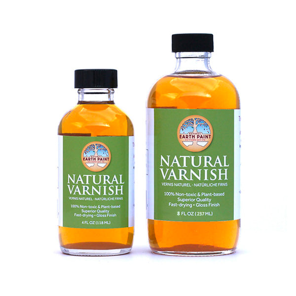 Natural Earth Paint Natural Varnish - 8oz
