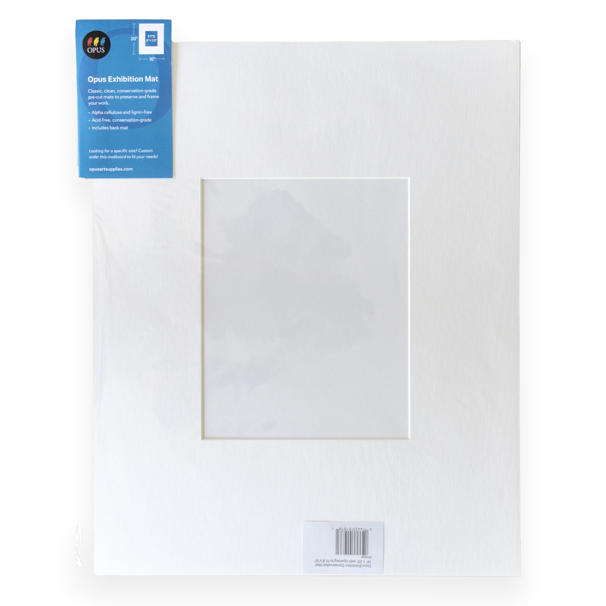 Opus Exhibition Conservation Mat - 16 x 20" Exterior