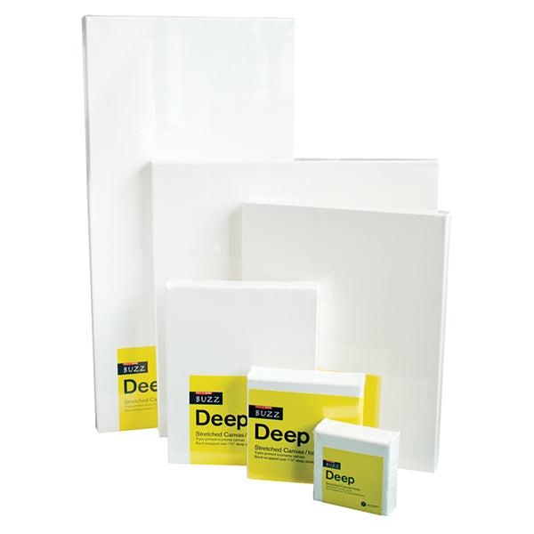 Buzz Pre-Stretched Canvas - Deep