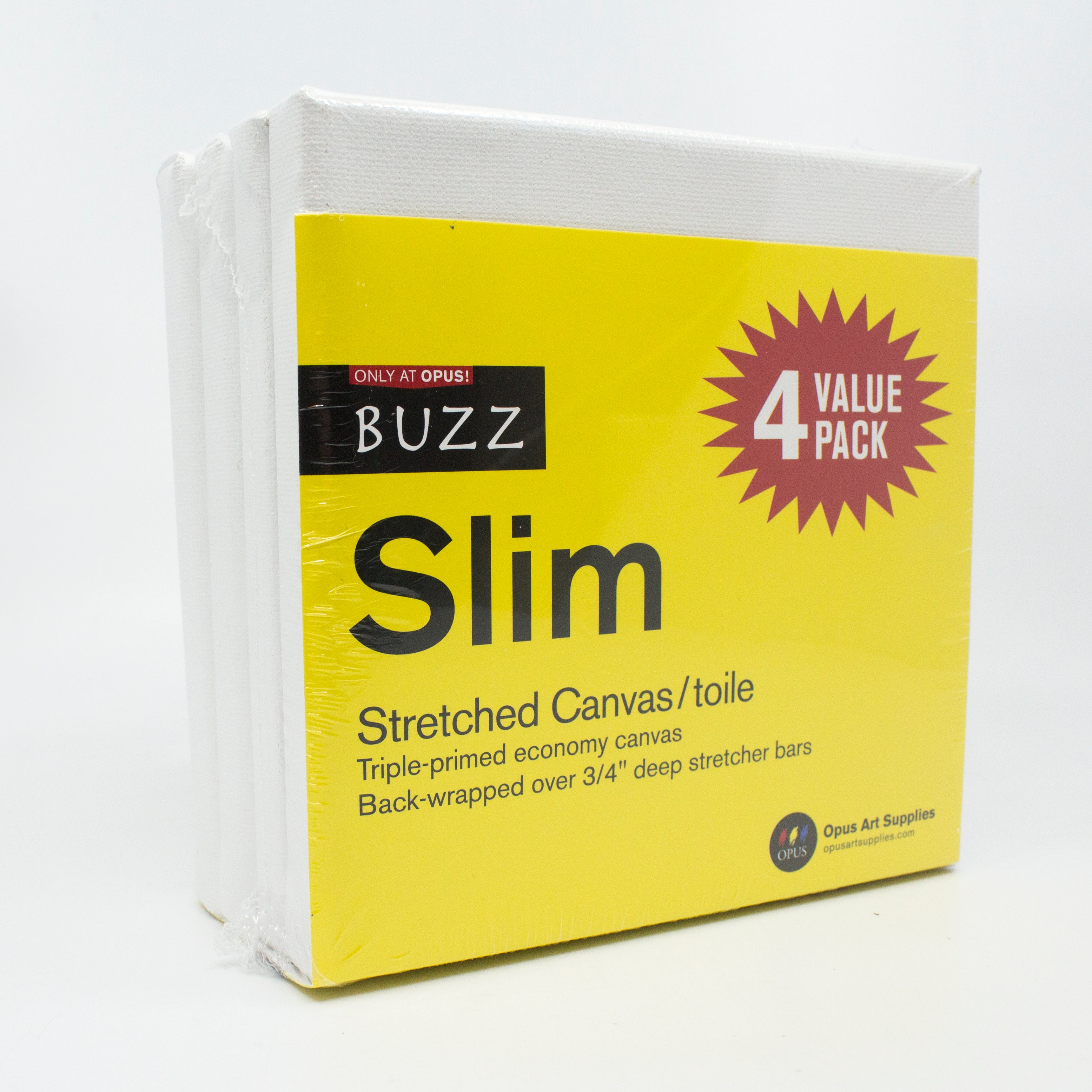 Buzz Pre-Stretched Canvas - Deep