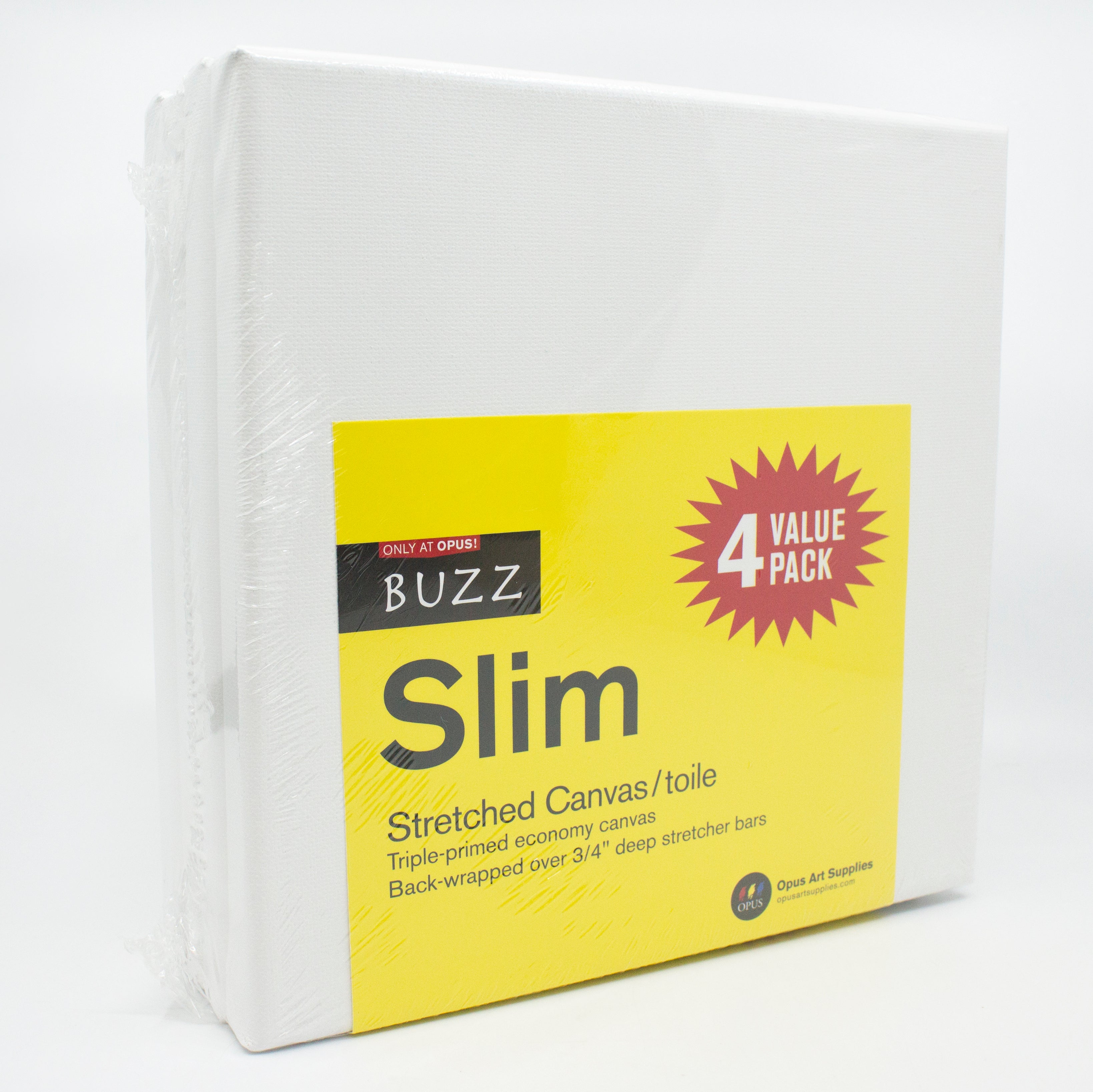 Buzz Pre-Stretched Canvas - Deep