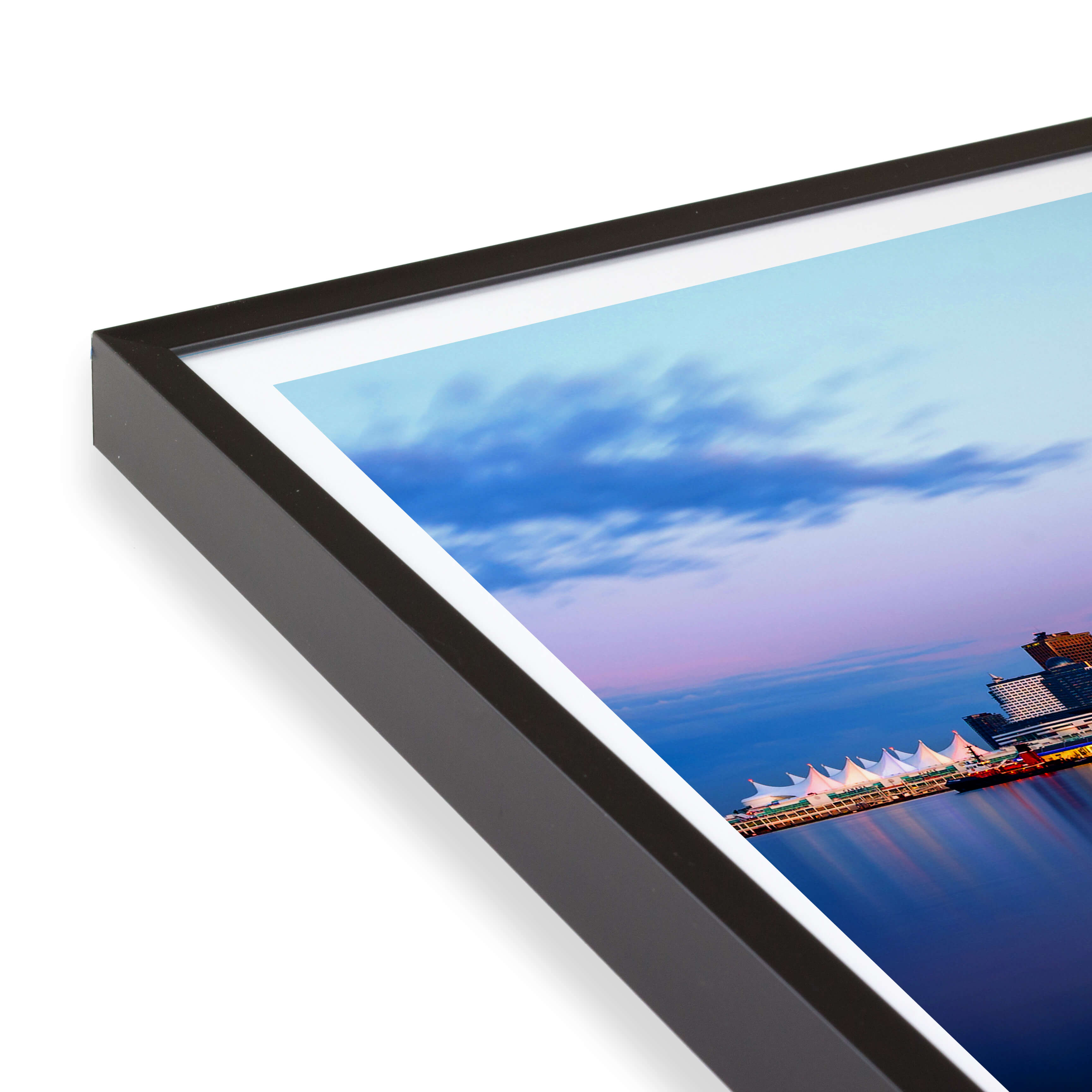 Opus Metal Exhibition Frames (Plexi) - Black 22 x 28"