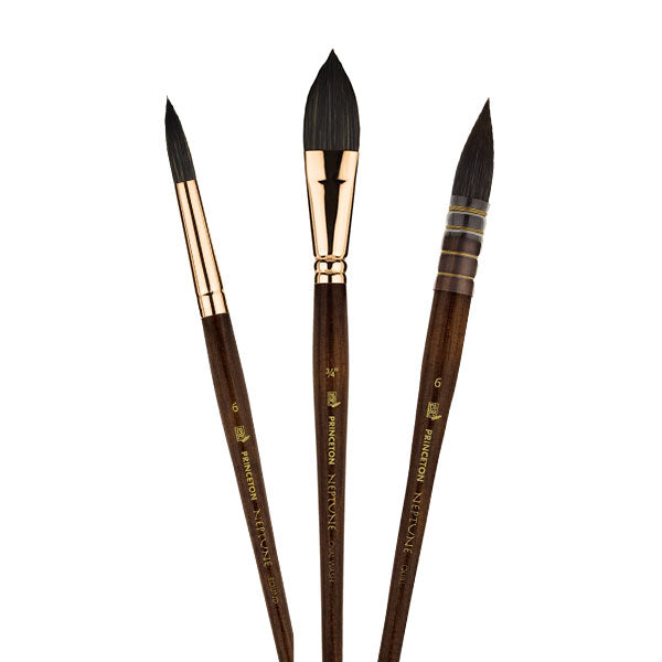 Princeton Neptune Synthetic Watercolour Brushes