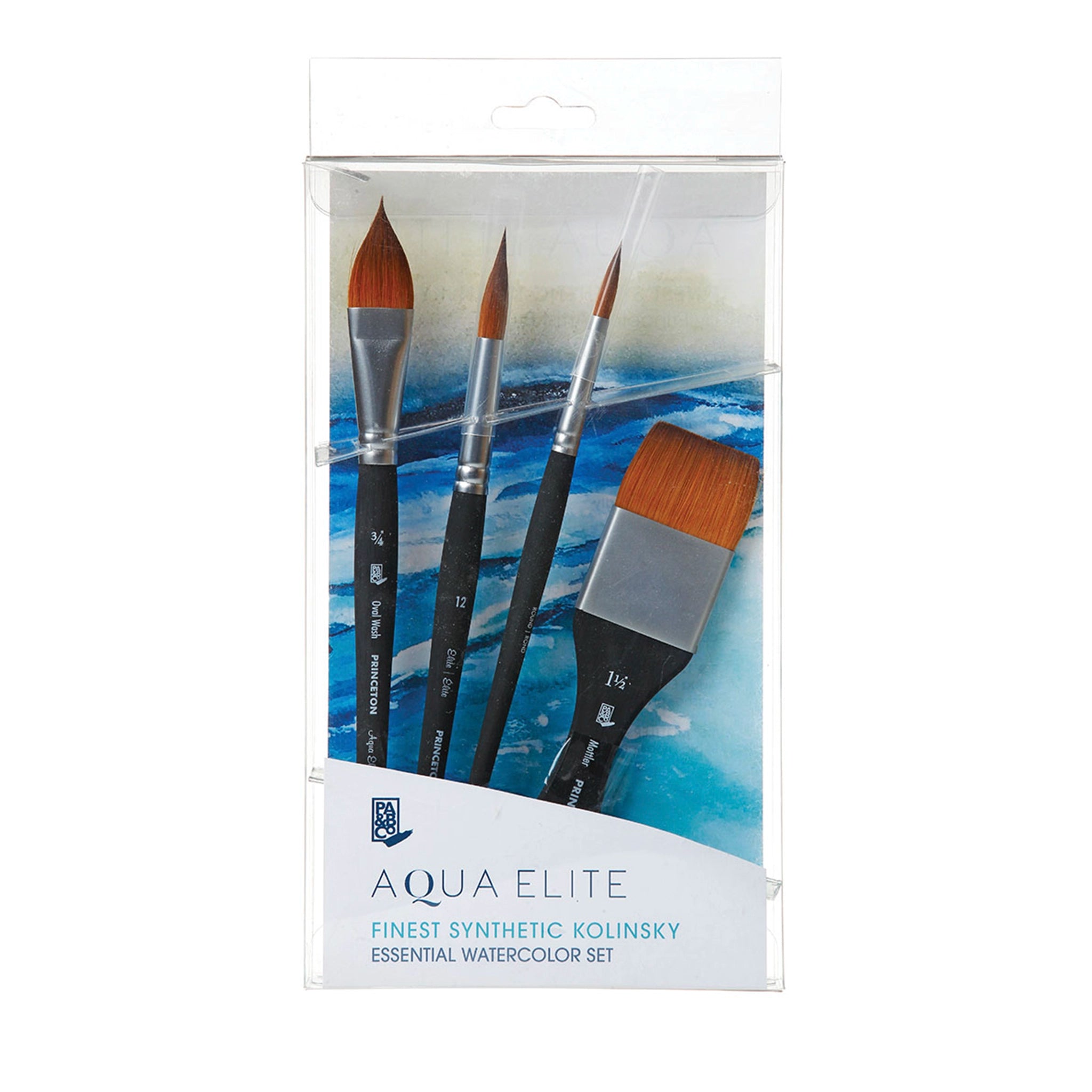 Princeton Aqua Elite Box Set of 4