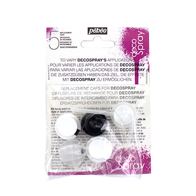 Pebeo Acrylic Spray - Nozzle Set of 5