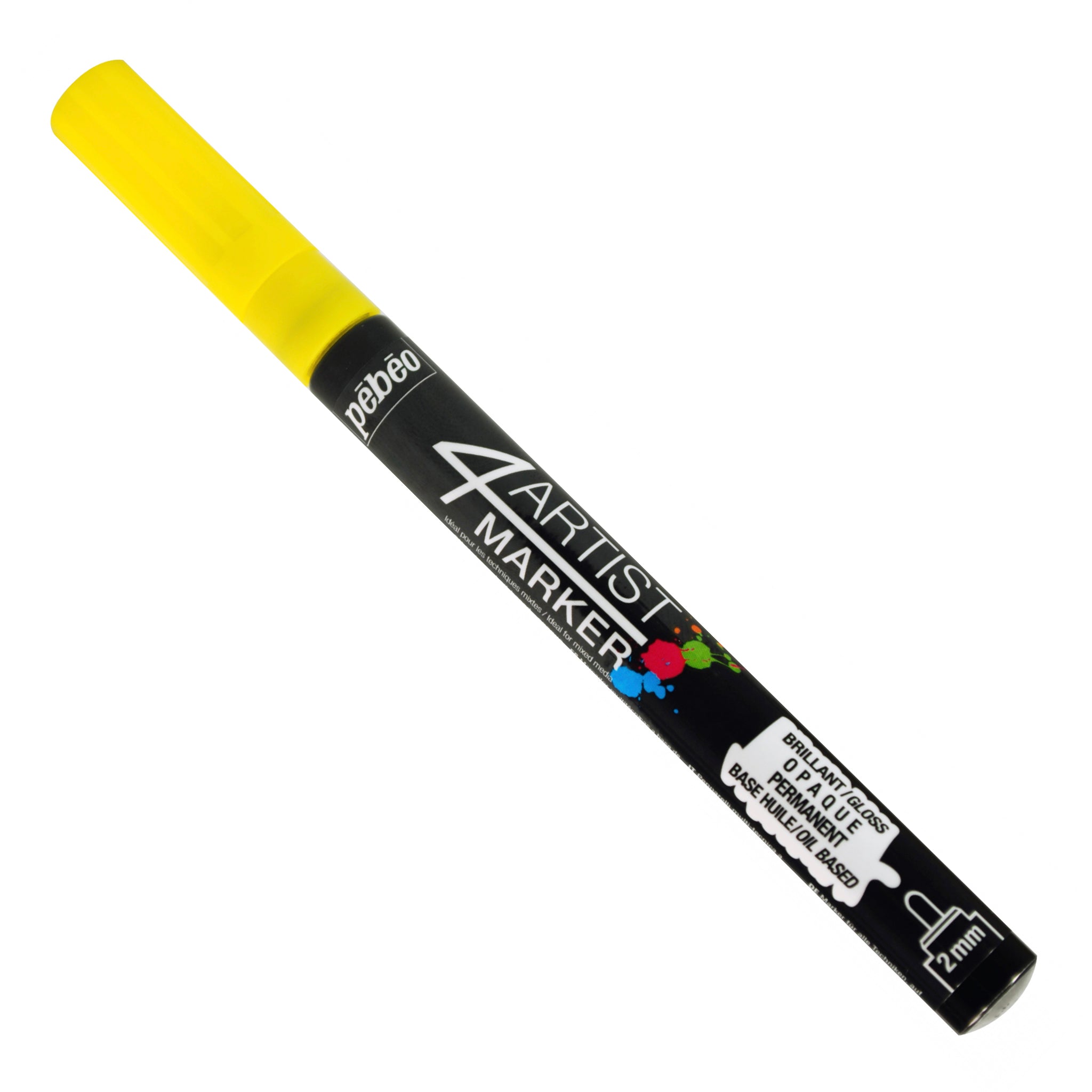 Pebeo 4Artist Markers - 2 mm Round Tip