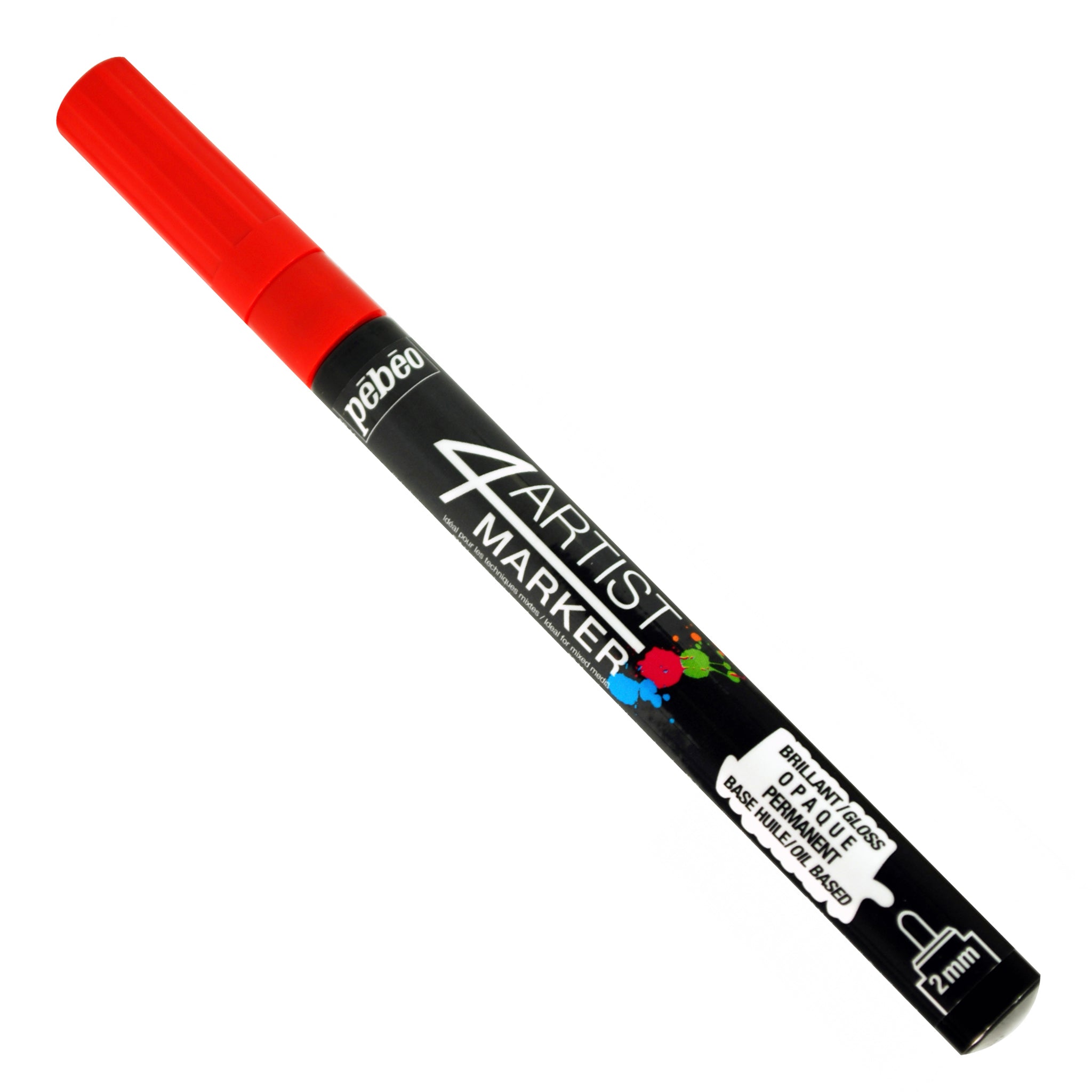 Pebeo 4Artist Markers - 2 mm Round Tip