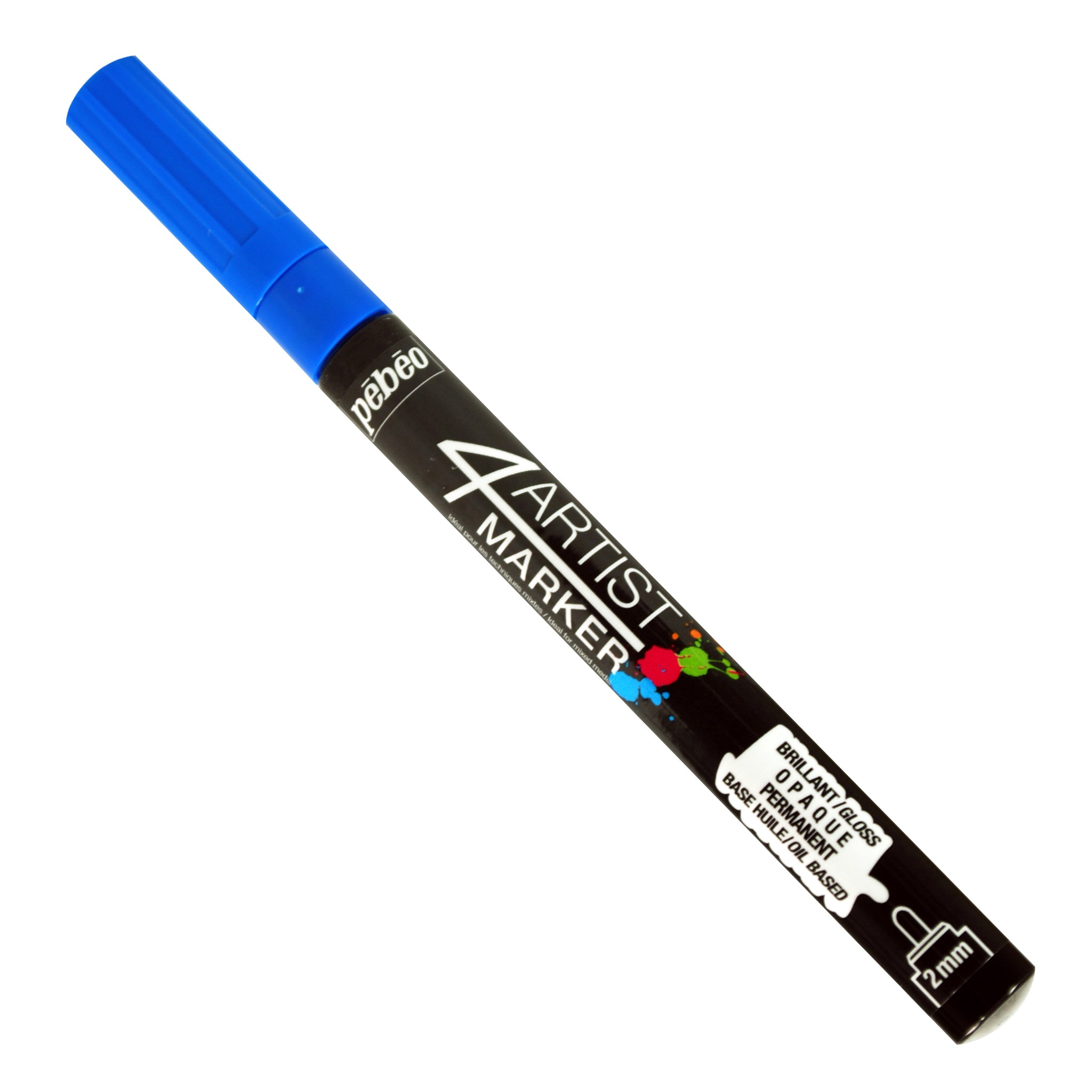 Pebeo 4Artist Markers - 2 mm Round Tip