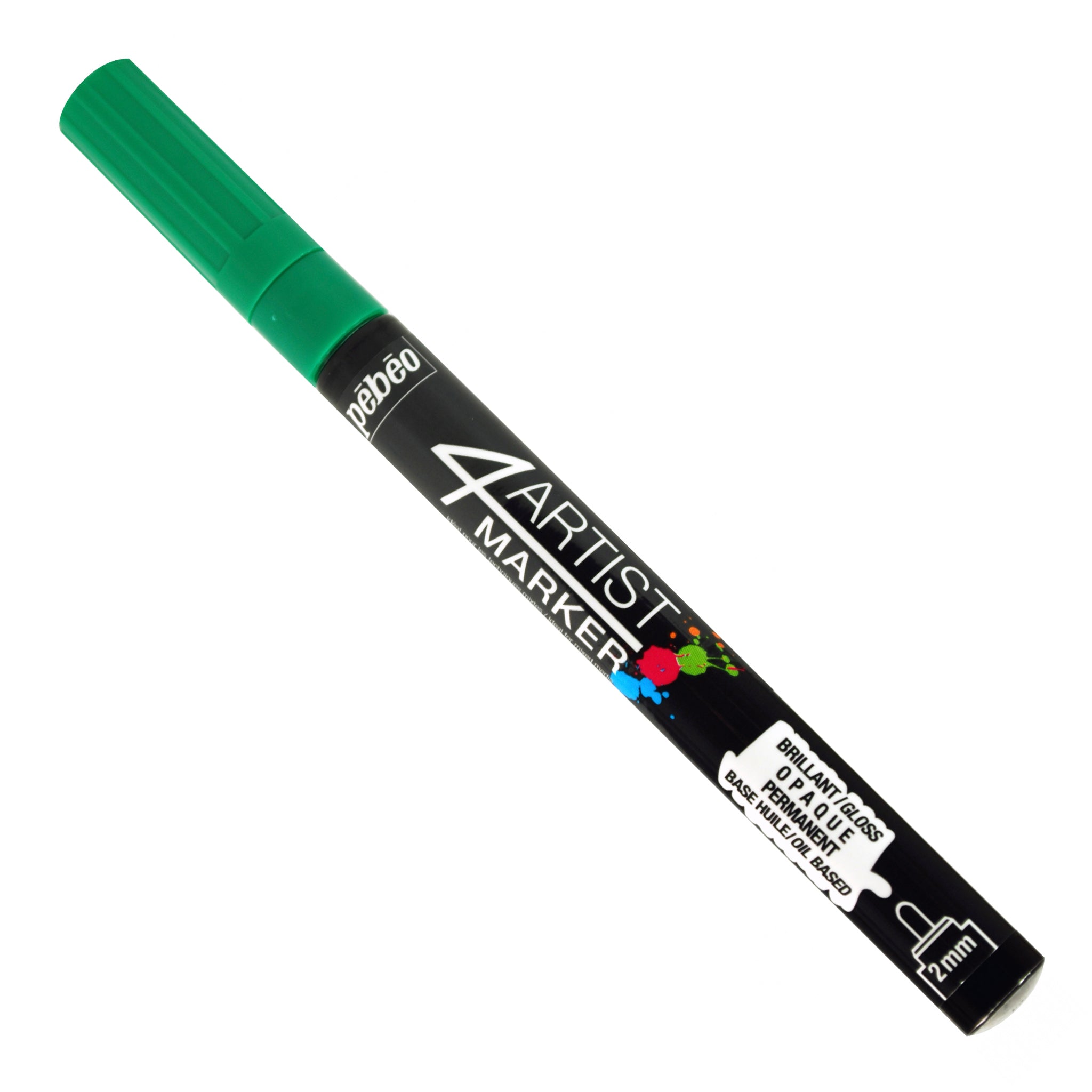 Pebeo 4Artist Markers - 2 mm Round Tip