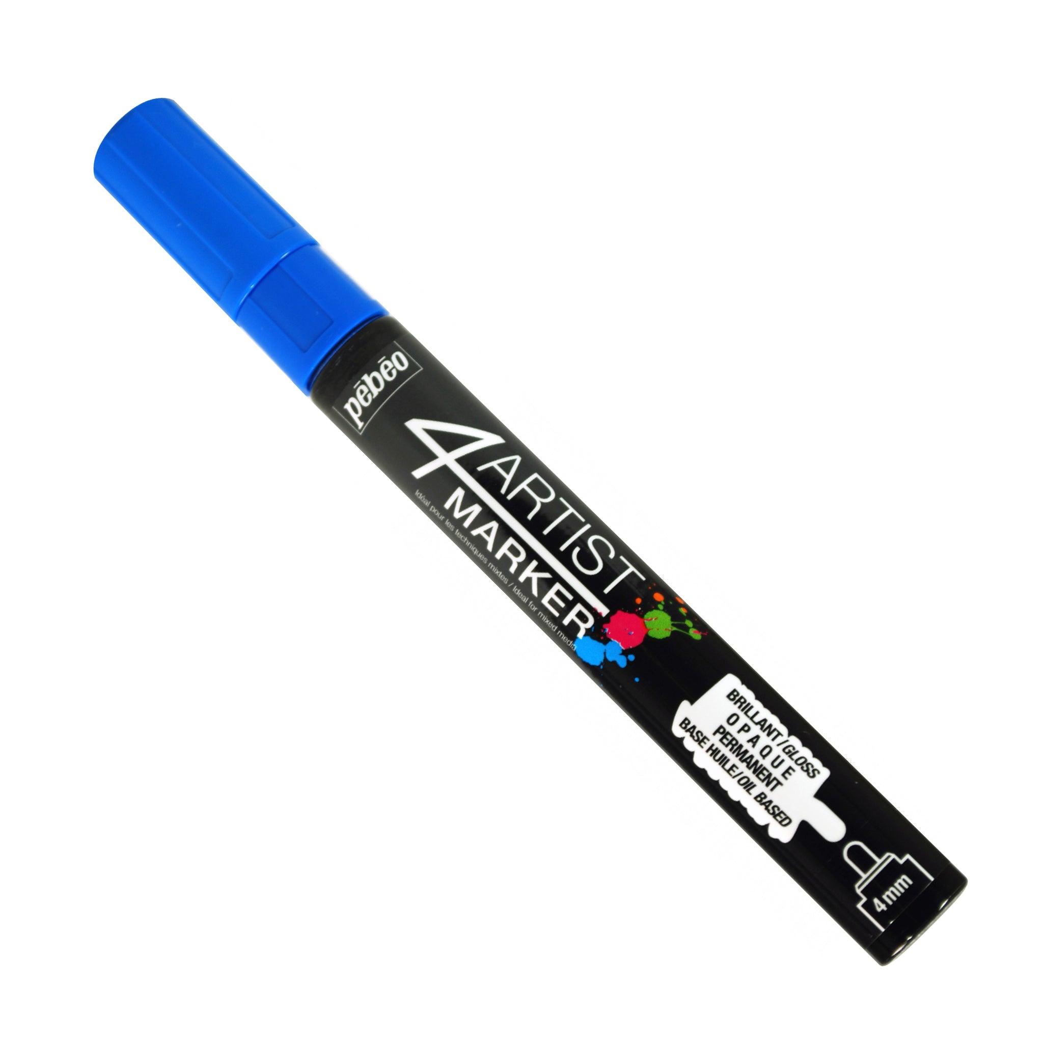 Pebeo 4Artist Markers - 4 mm Round Tip