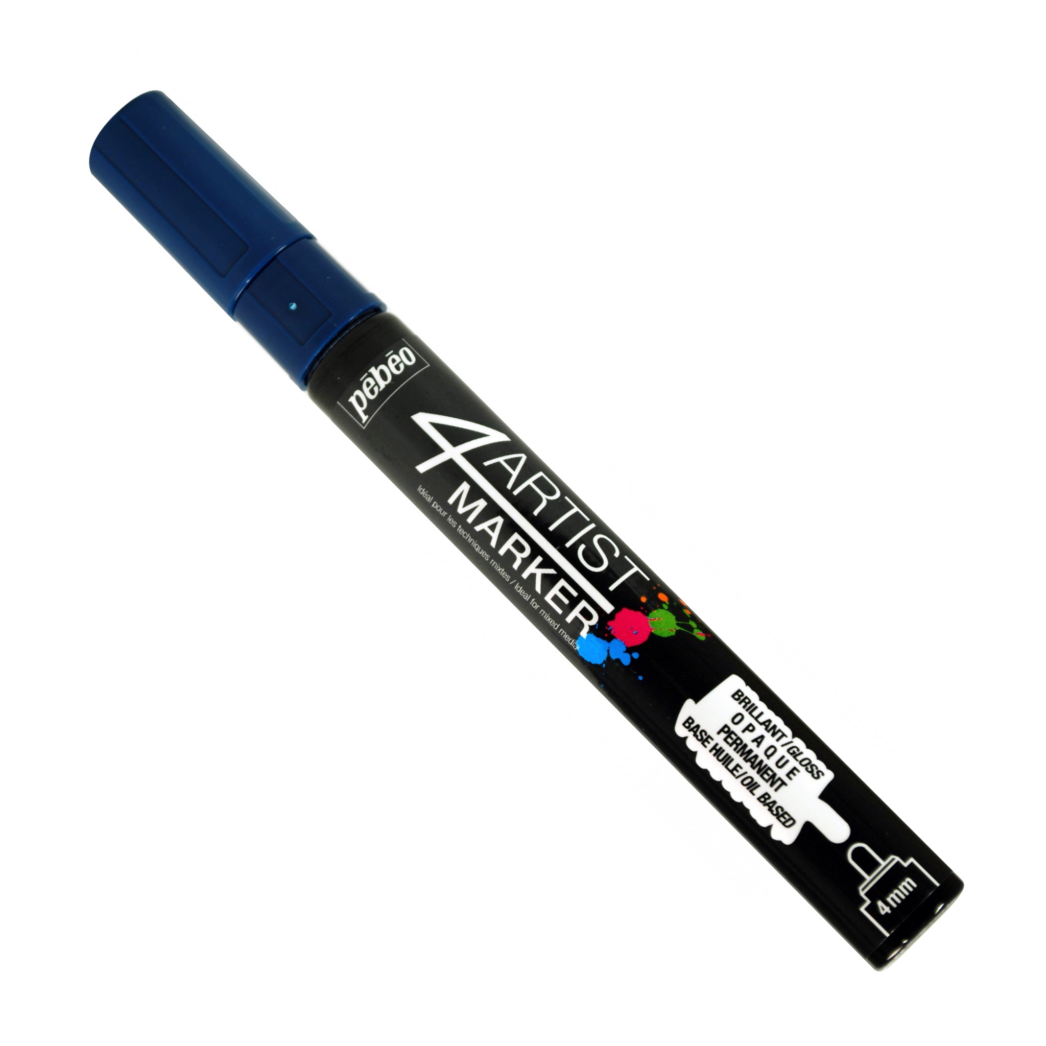 Pebeo 4Artist Markers - 4 mm Round Tip