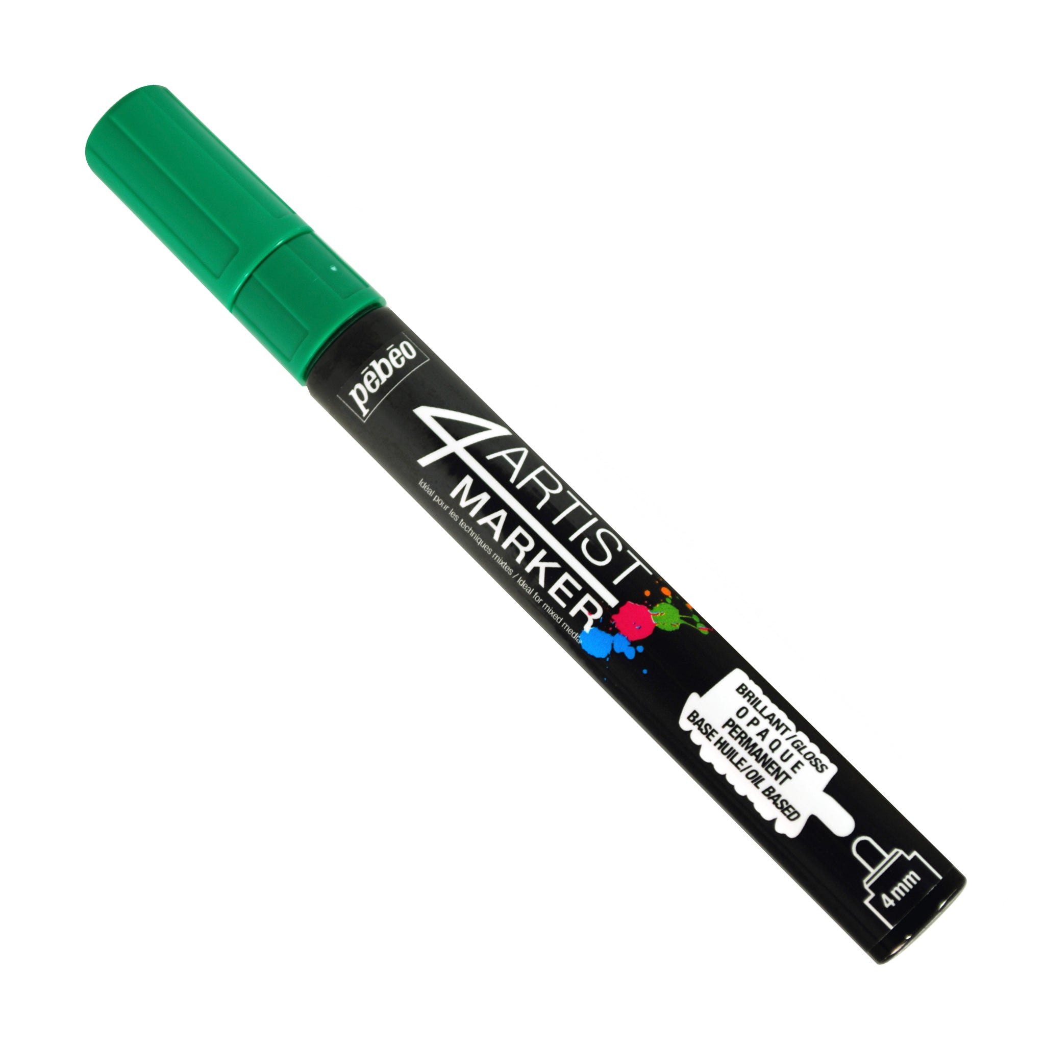 Pebeo 4Artist Markers - 4 mm Round Tip