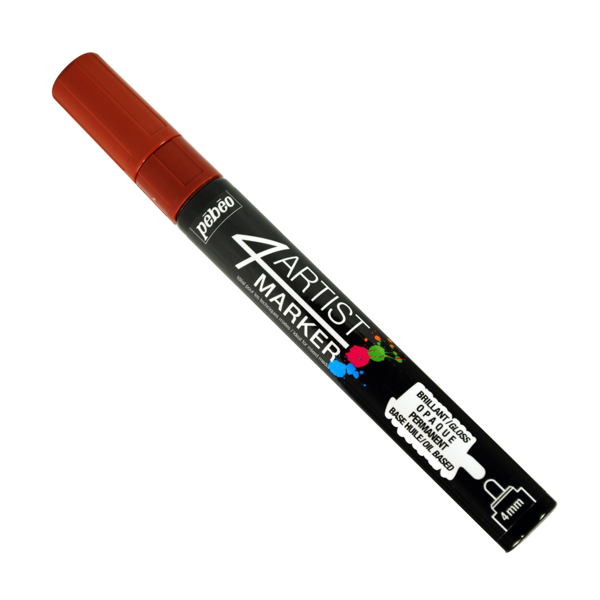 Pebeo 4Artist Markers - 4 mm Round Tip