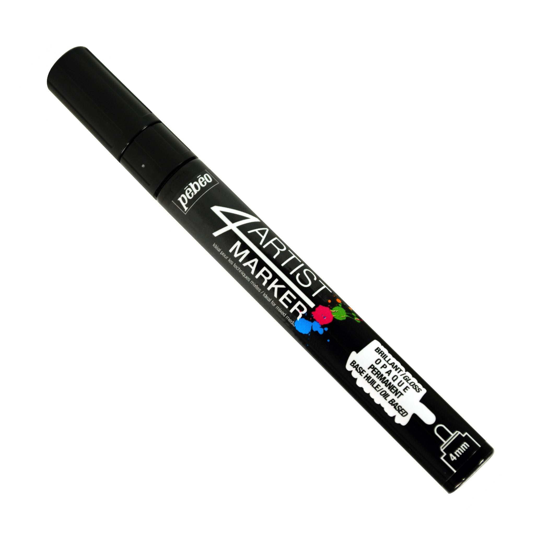 Pebeo 4Artist Markers - 4 mm Round Tip