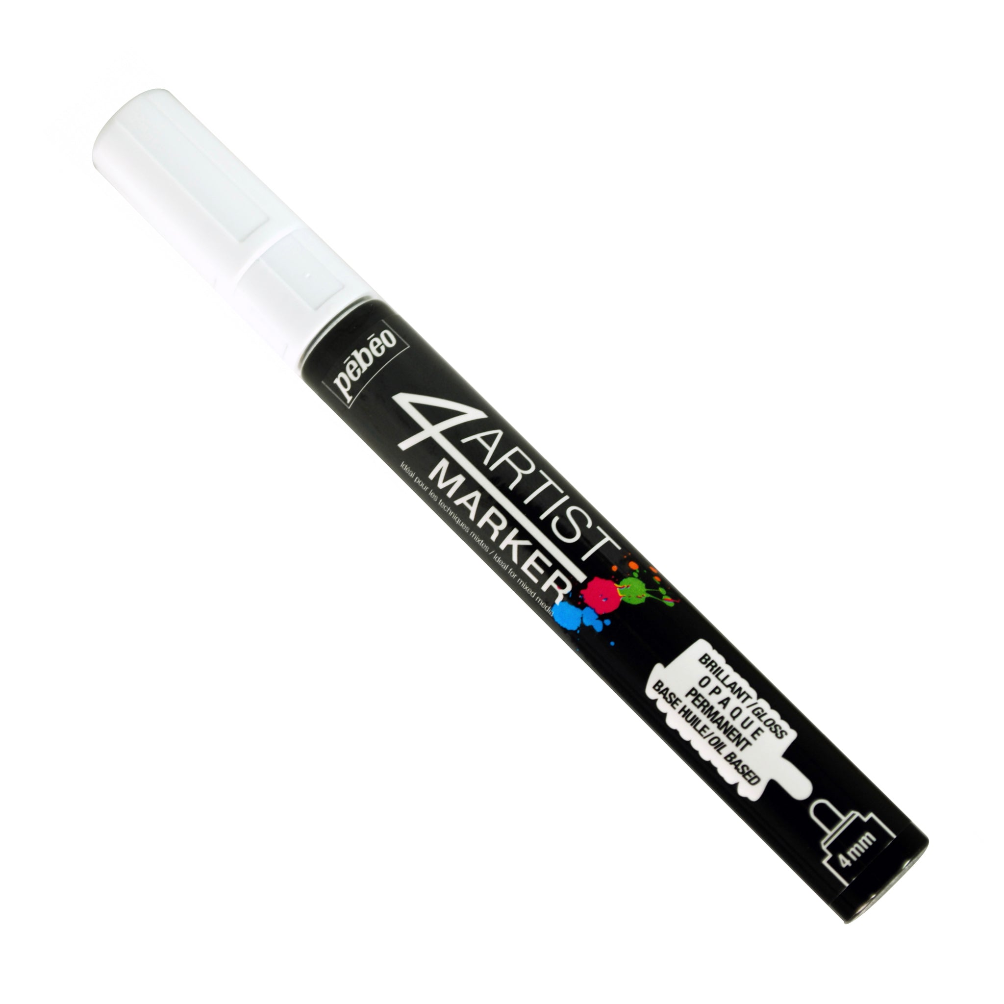 Pebeo 4Artist Markers - 4 mm Round Tip
