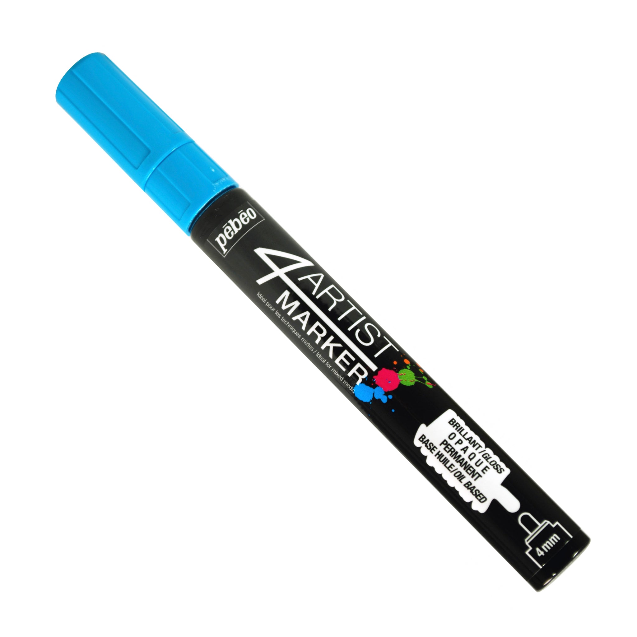 Pebeo 4Artist Markers - 4 mm Round Tip