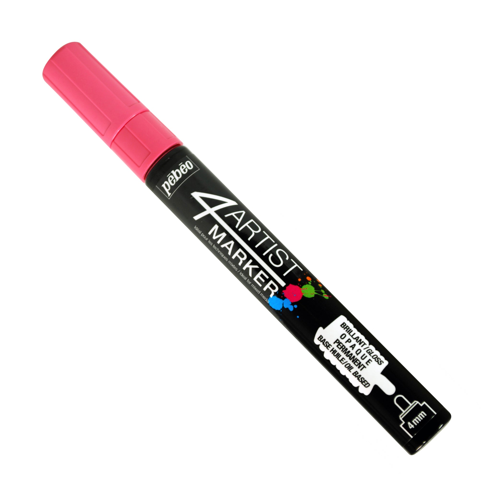 Pebeo 4Artist Markers - 4 mm Round Tip